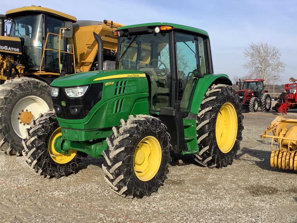 2014 John Deere 6105M MFWD Tractor