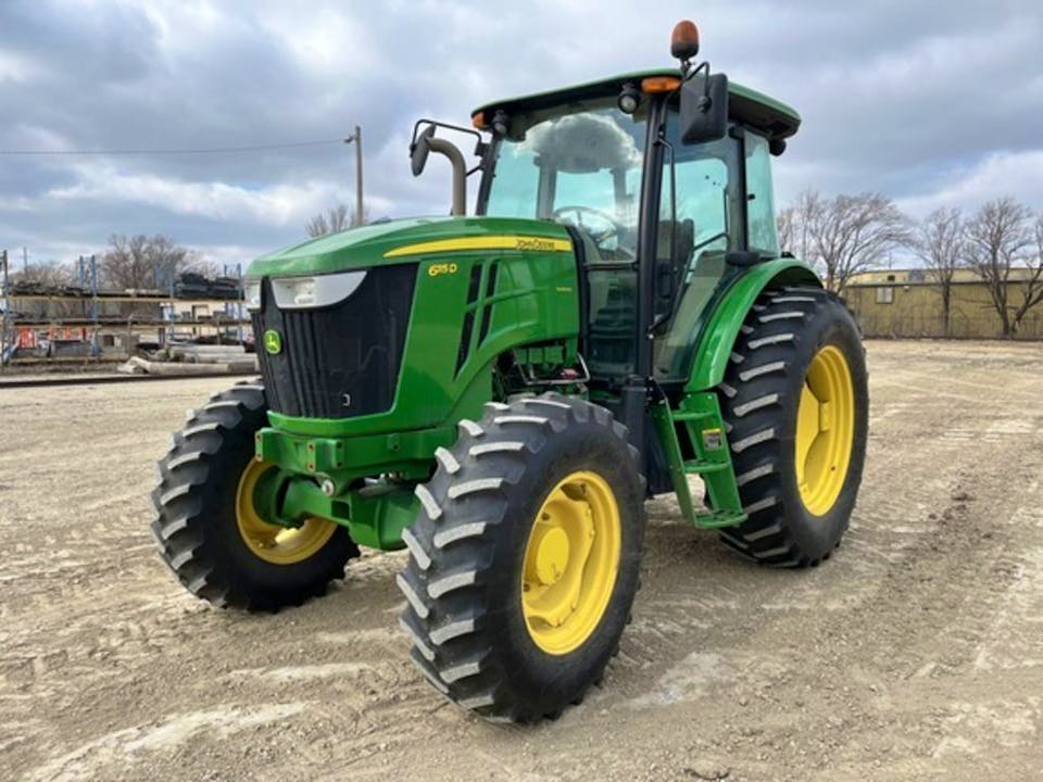 2013 John Deere 6115D MFWD Tractor
